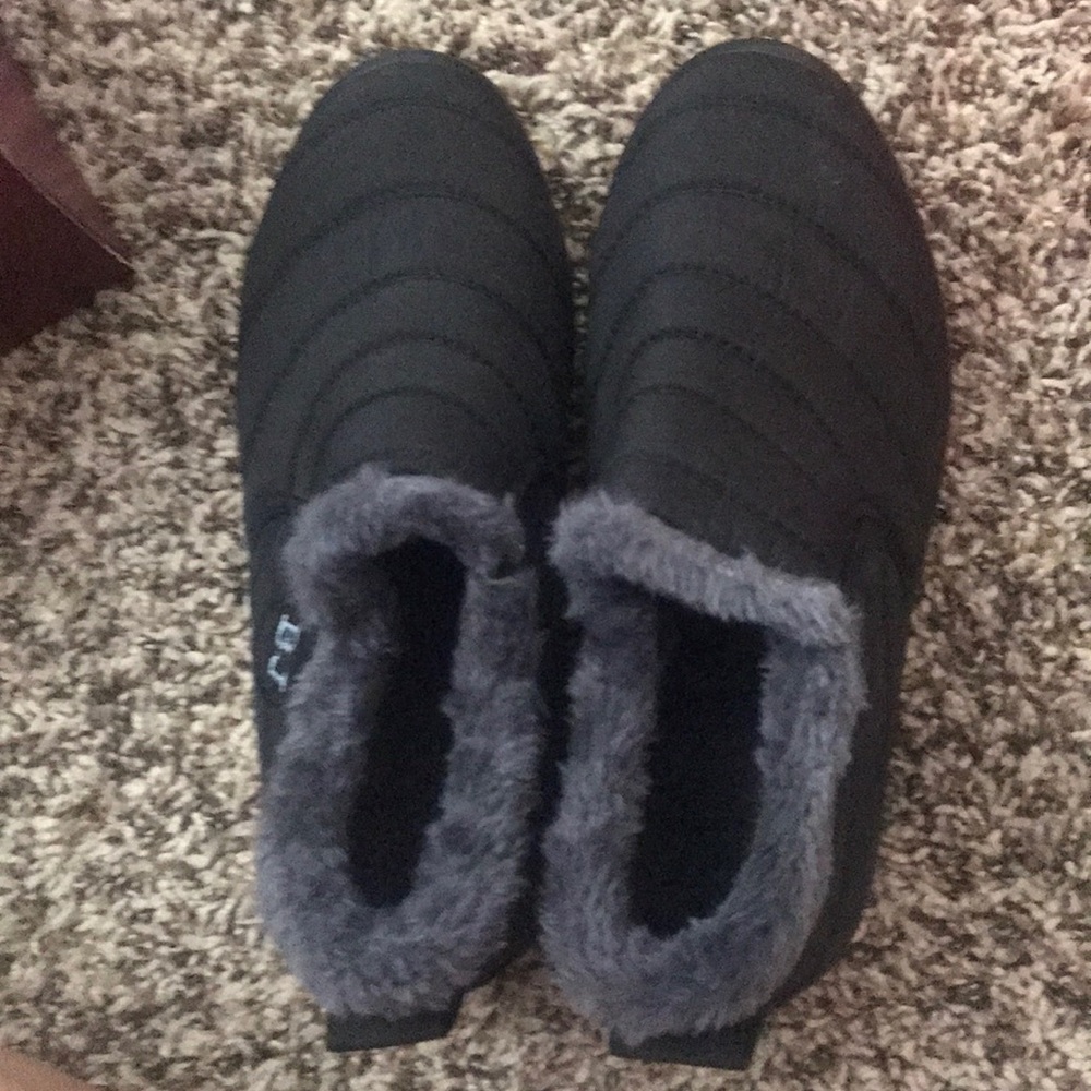 Black short boots